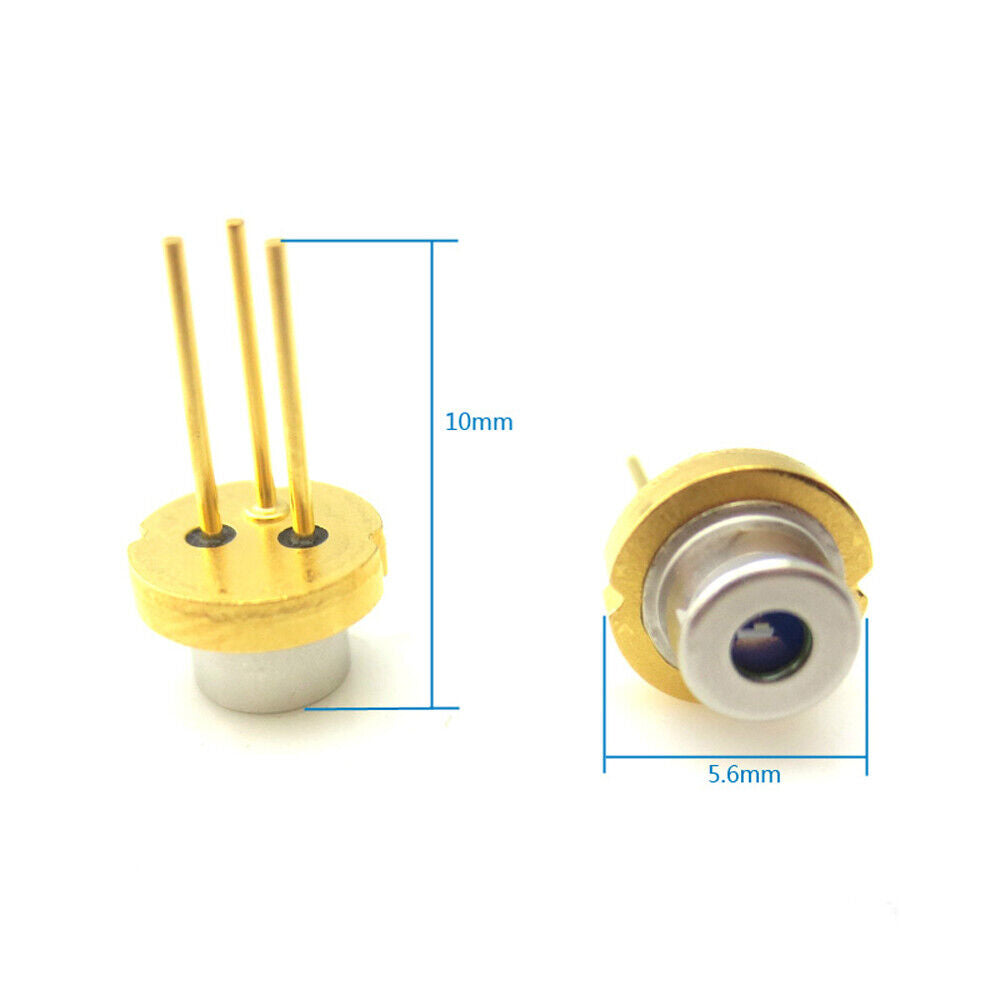 New 650nm 660nm 130mW High Output Power 350mW (Pulse）High Caps Red Laser Diodes