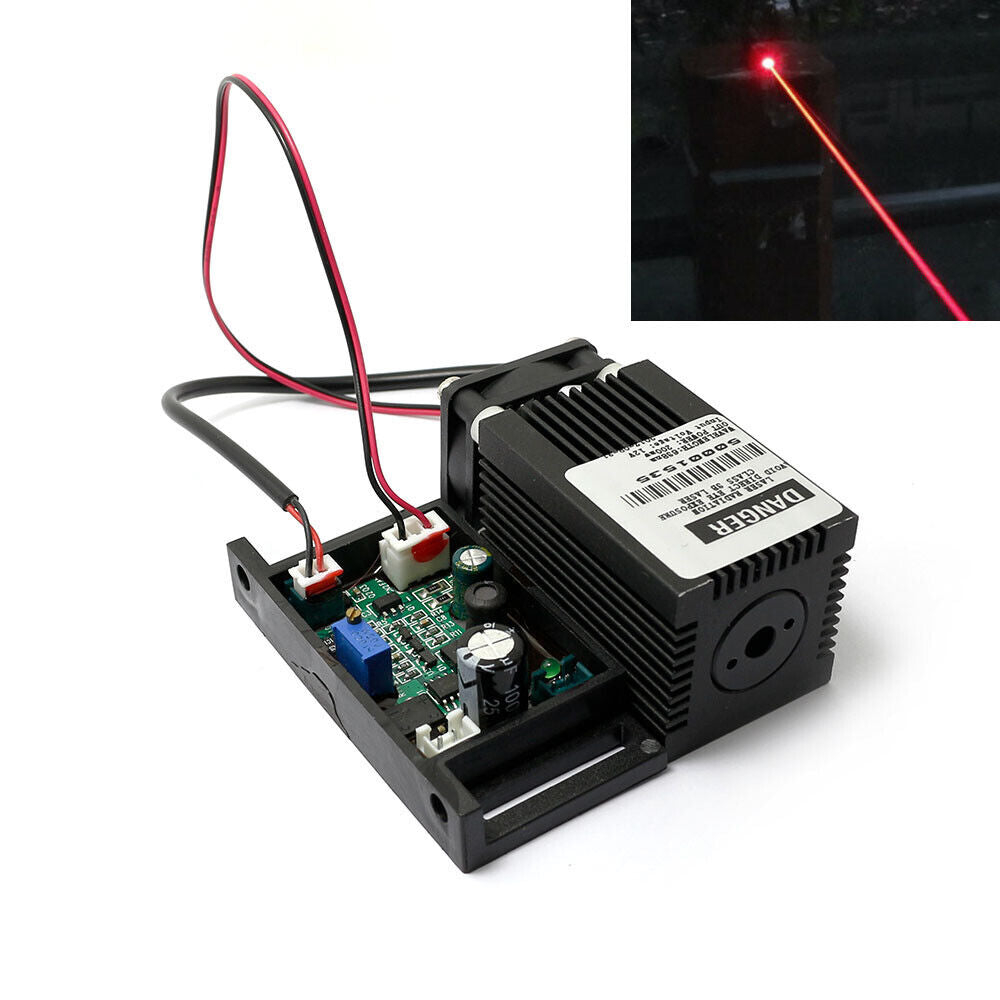 200mW 635nm 638nm Non-focusable Red Laser Dot Module w/TTL