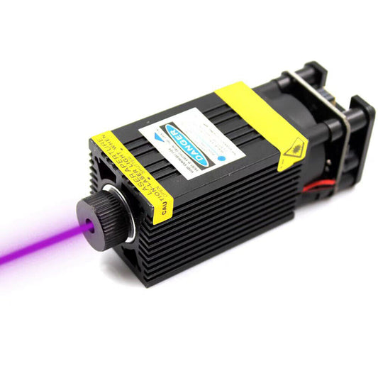 405nm 500mW 12V Purple Laser 3D Engraving Laser Module w/ PWM Adjustable Focus