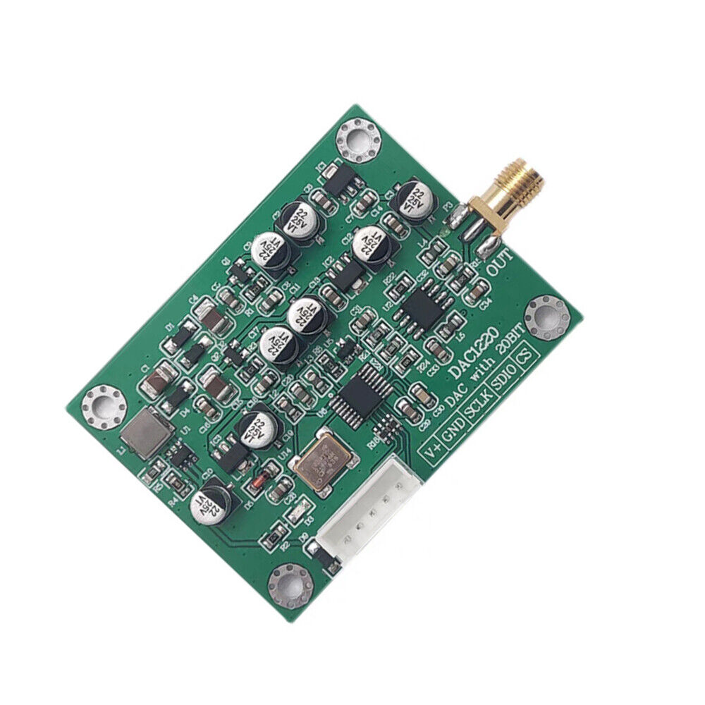 DAC1220 Data Acquisition Module 20 bit DAC 16 bit Adjustable ±10V Voltage Module