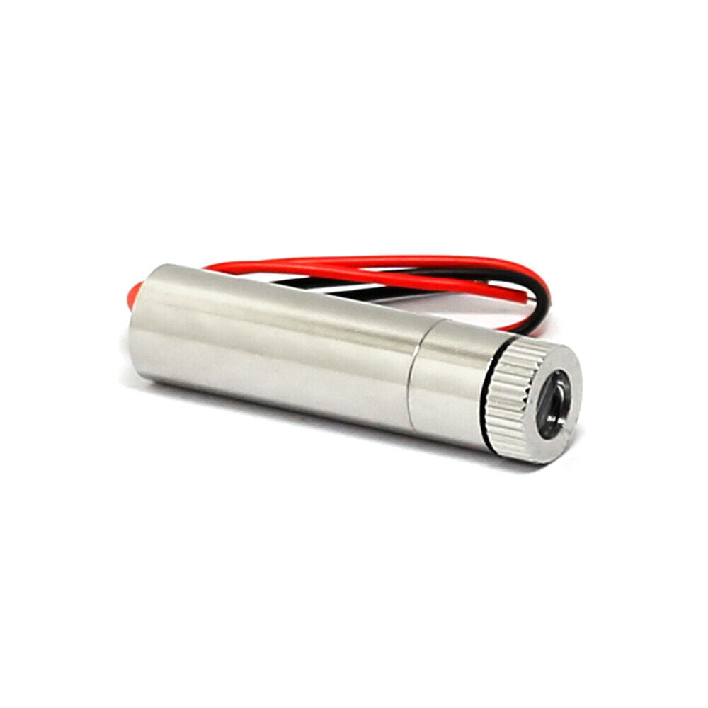 Red Laser 650nm 10mW Line Diode Module with Driver & Cable 12 x 40mm Adjusted