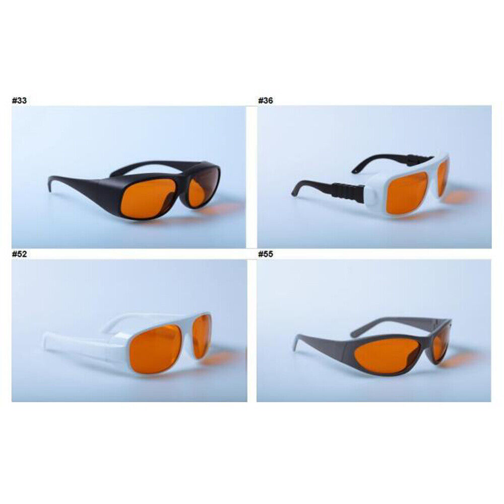 180 - 534nm & 740 -1100nm Infrared Laser Protective Glasses YAG Laser Protection