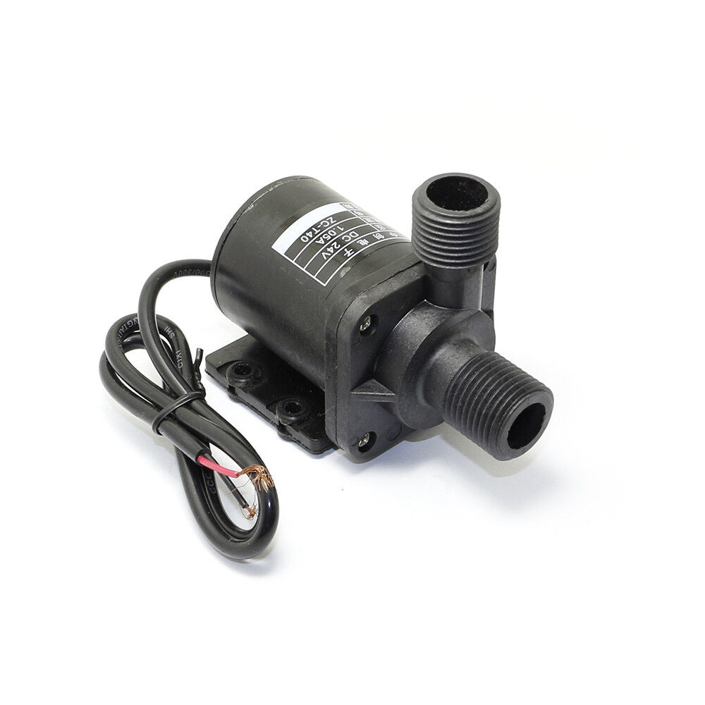 Hot Water Pump 24V DC Mini Brushless Magnetic with Thread 6m Head ZC-T40-24V