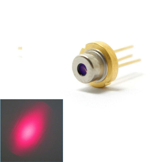 New 650nm 660nm 130mW High Output Power 350mW (Pulse）High Caps Red Laser Diodes