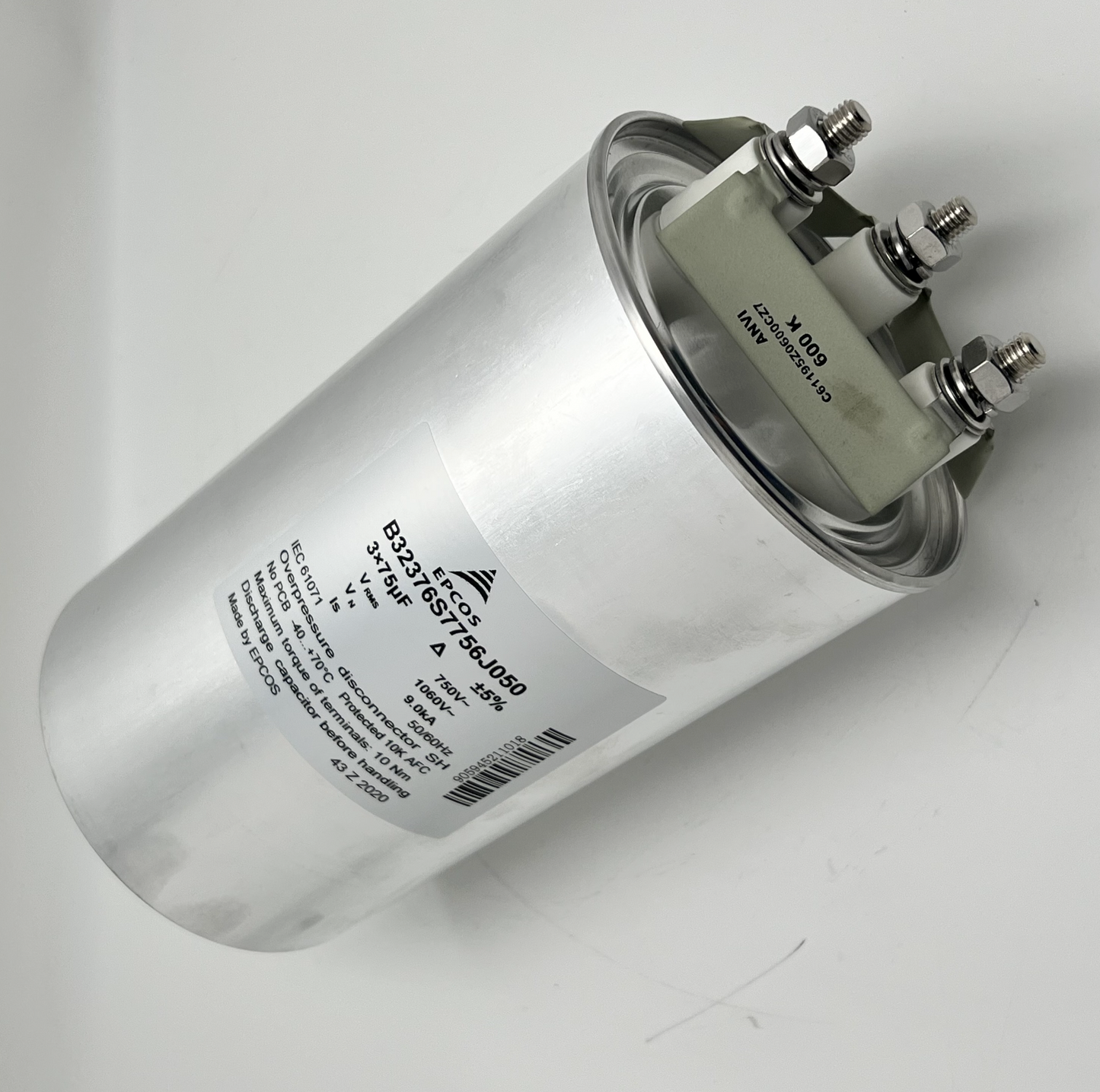 GEC:B32376S7756J050 THREE-PHASE AC FILTER CAPACITOR