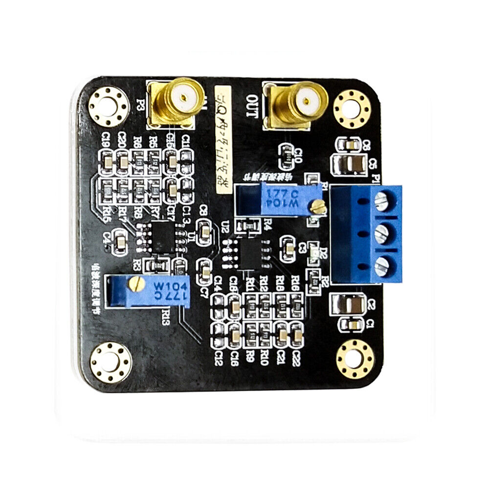 High Q Notch Filter 50Hz Power Frequency Signal Conditioning Notch Frequency