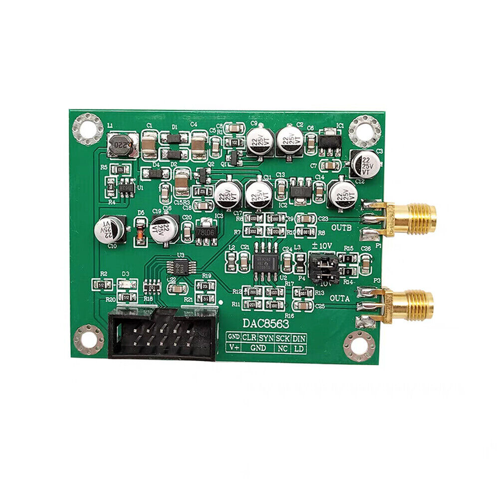 DAC8563 Data Acquisition Module dual 16 bit DAC Adjustable ±10V Voltage Module